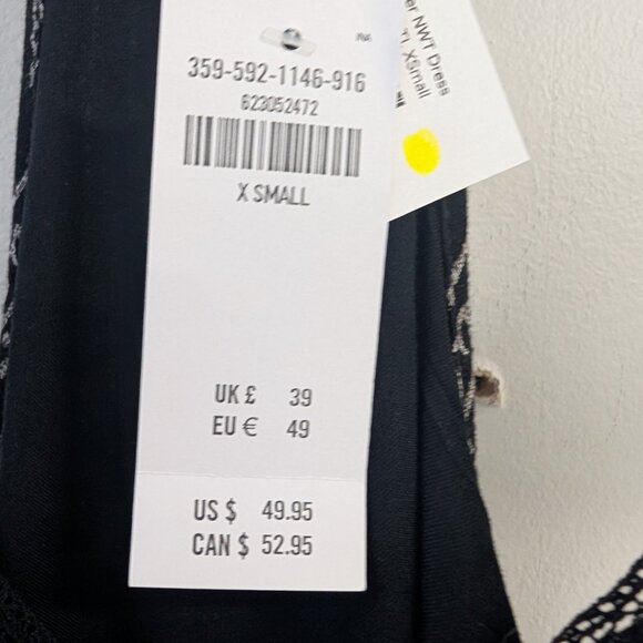 NWT Hollister Racer Back Chiffon Dress - Picture 2 of 2